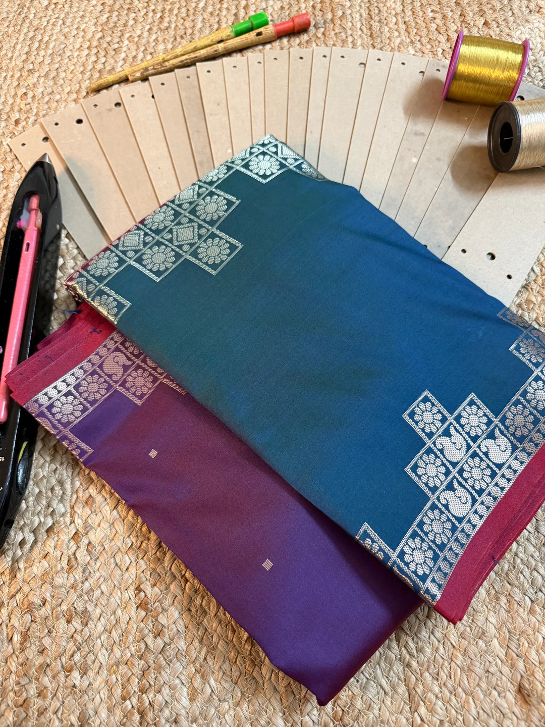 Eccentric Zari Weave Softsilk Banarasi Saree