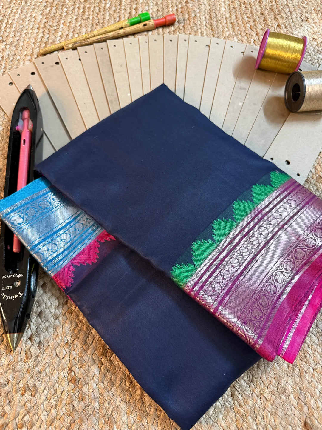 Eccentric Zari Weave Softsilk Banarasi Saree