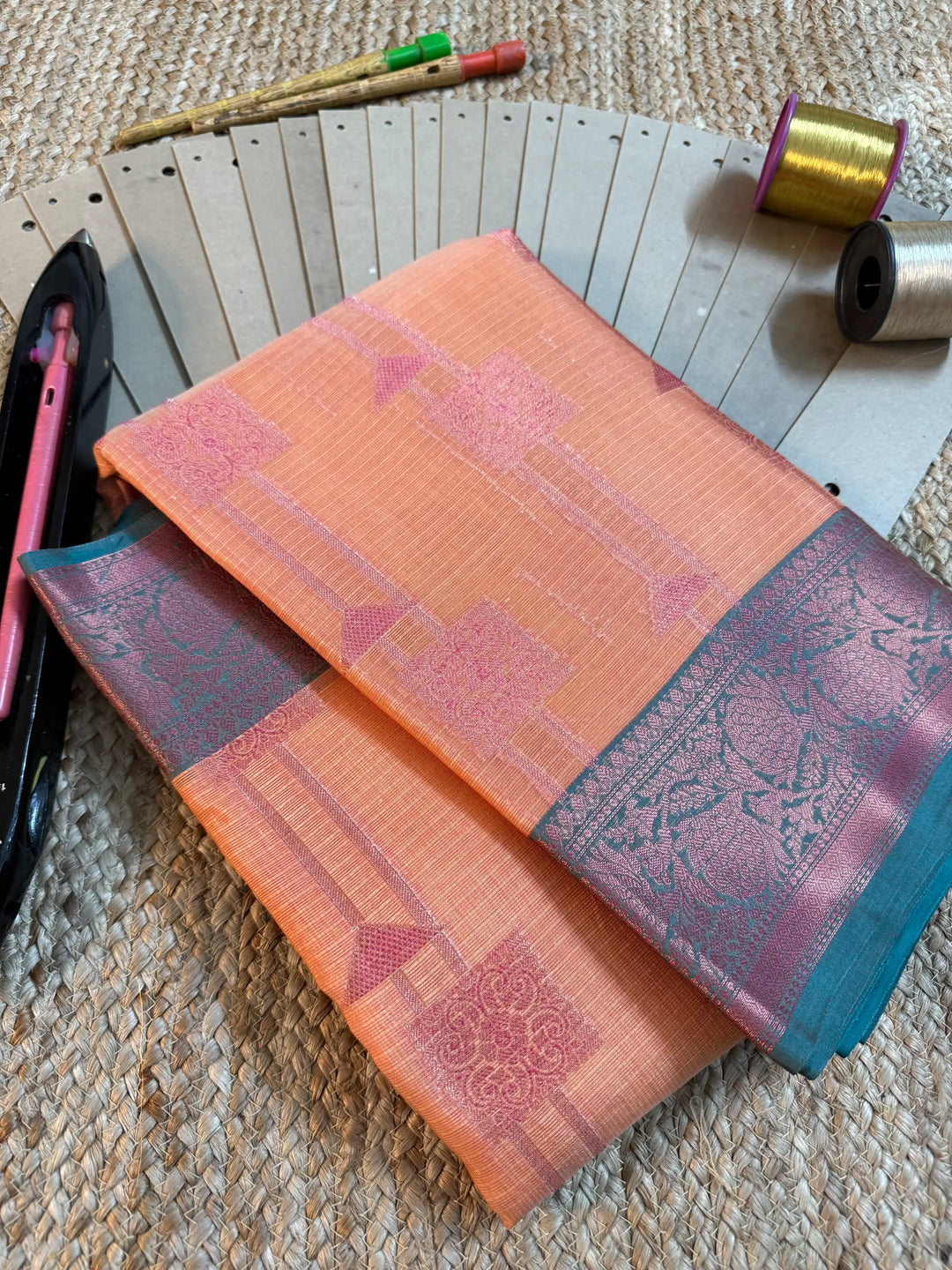 Eccentric Zari Weave Softsilk Banarasi Saree