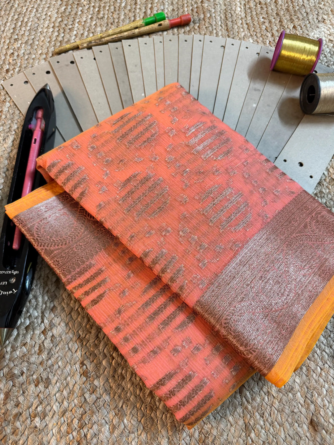 Eccentric Zari Weave Softsilk Banarasi Saree