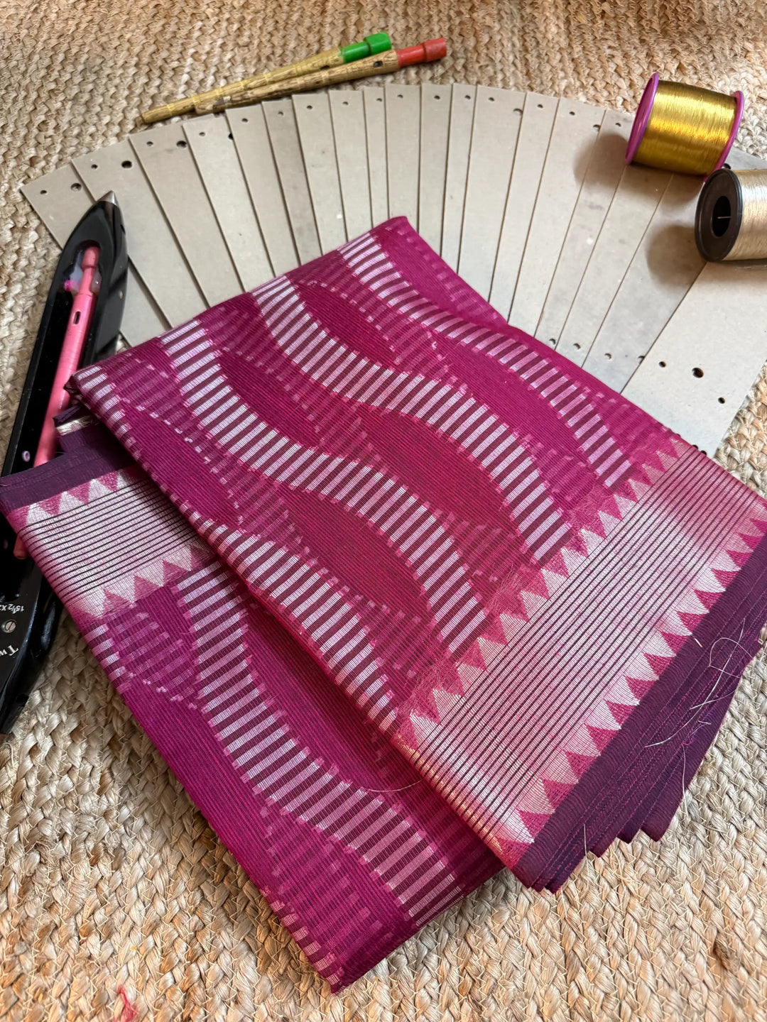 Eccentric Zari Weave Softsilk Banarasi Saree