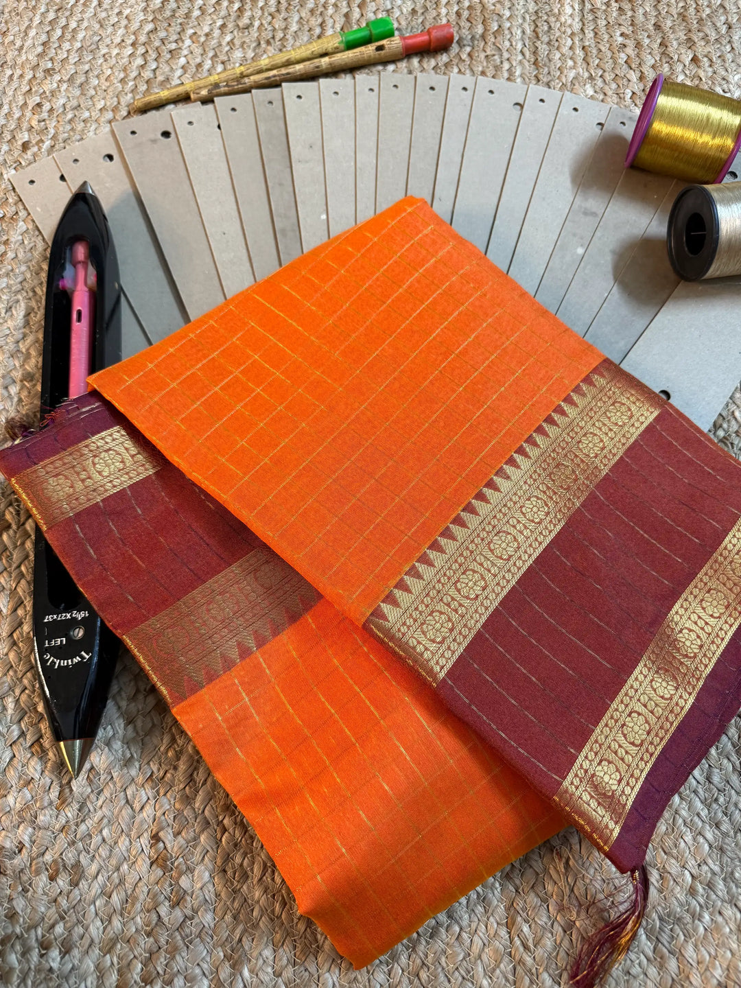 Eccentric Zari Weave Softsilk Banarasi Saree