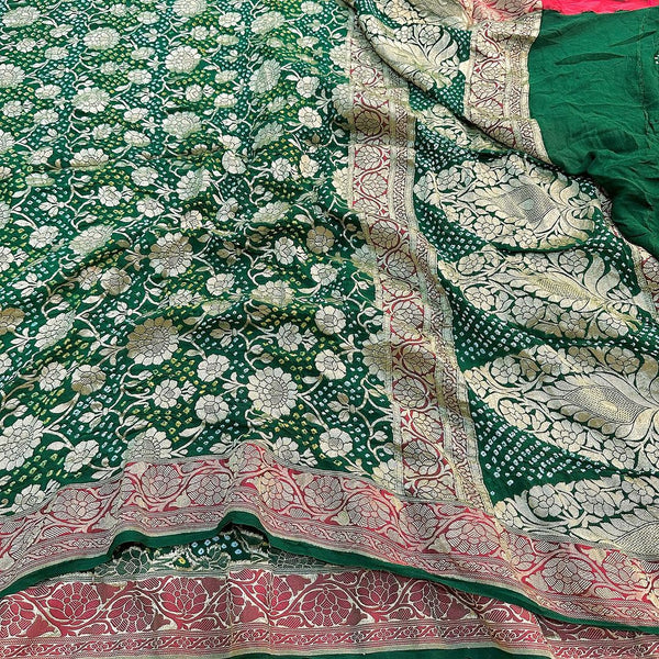 Pure Shiffon Handloom Saree