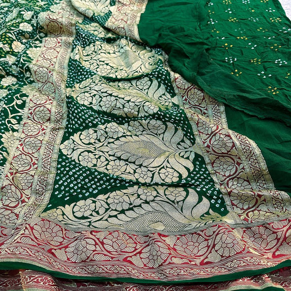 Pure Shiffon Handloom Saree