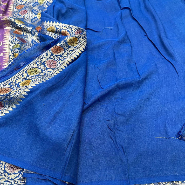 Munga Silk Handloom Banarasi saree