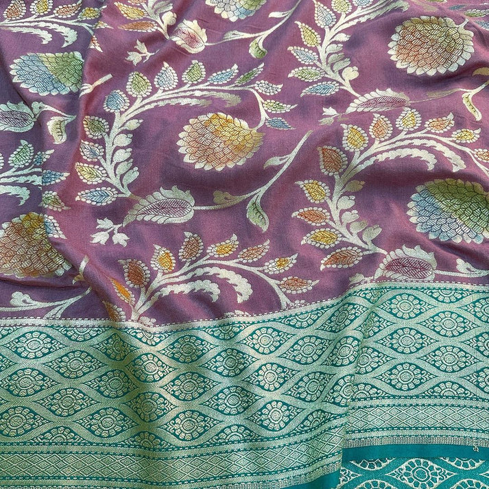 Munga Silk Handloom Banarasi saree