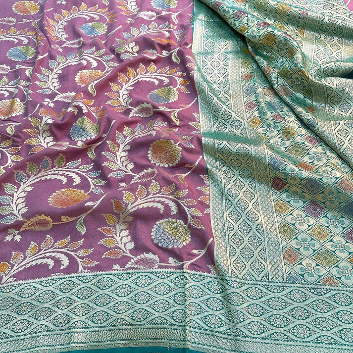 Munga Silk Handloom Banarasi saree