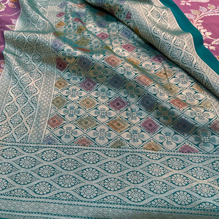 Munga Silk Handloom Banarasi saree