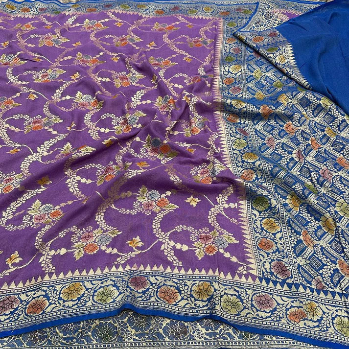 Munga Silk Handloom Banarasi saree