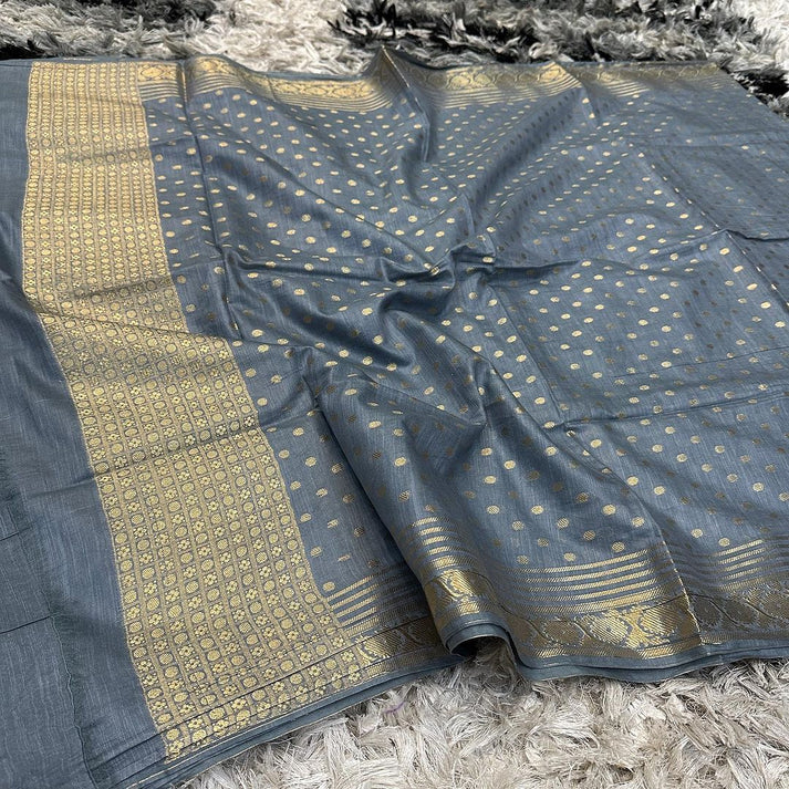 Pure Linen Silk Banarasi Suit