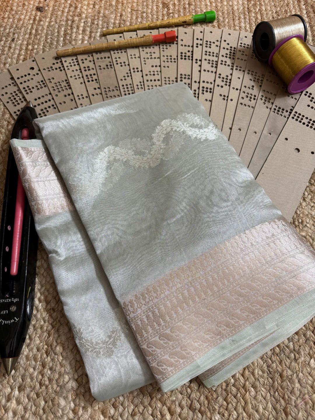 Eccentric zari weave Softsilk Banarasi saree