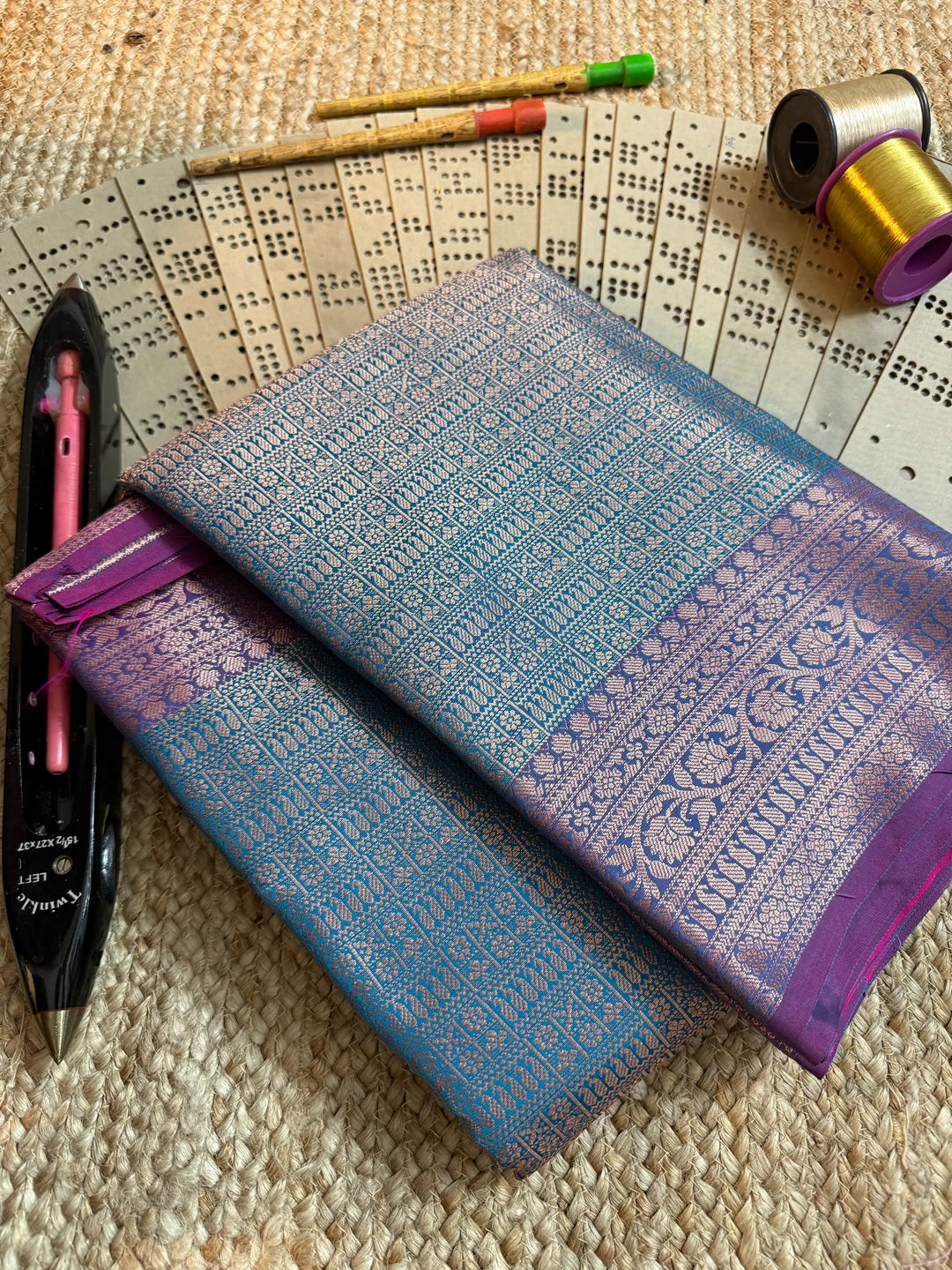 Eccentric zari weave Softsilk Banarasi saree