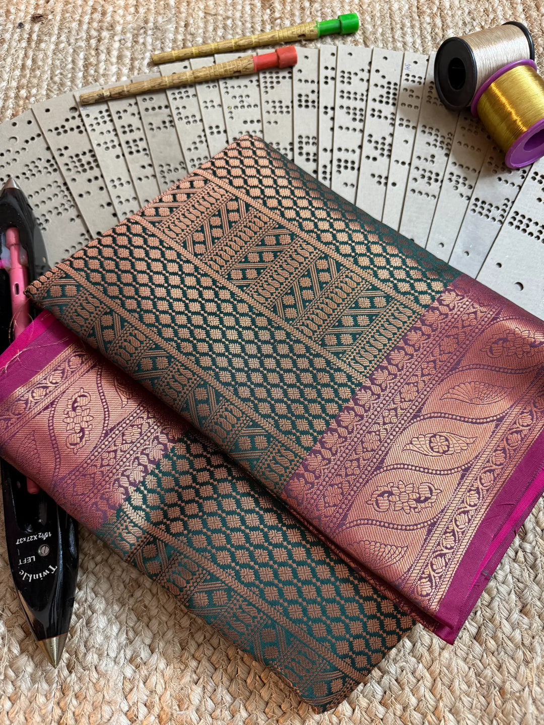 Handpicked Softsilk traditional Banarasi saree