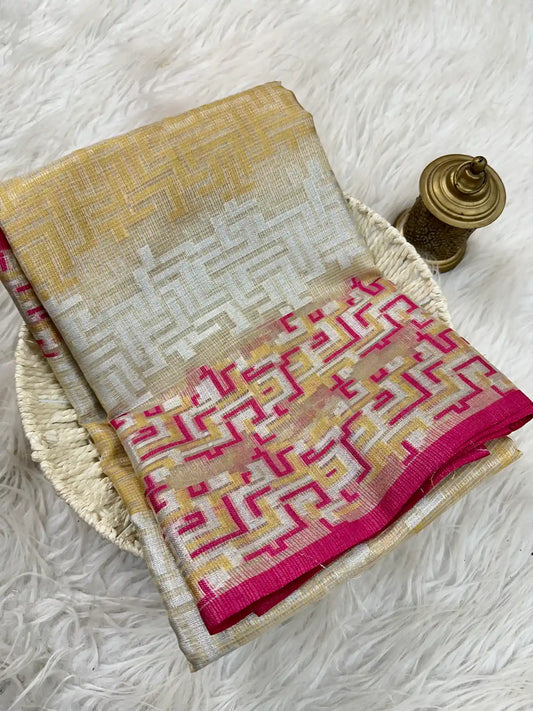 Softsilk Traditional Banarasi Saree