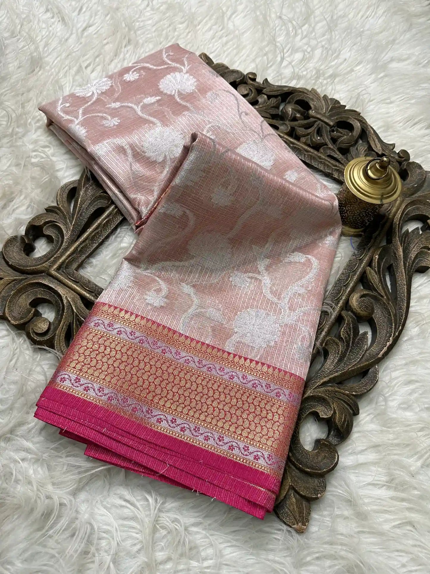 Pretty Soft Silk Exclusive Banarasi Saree