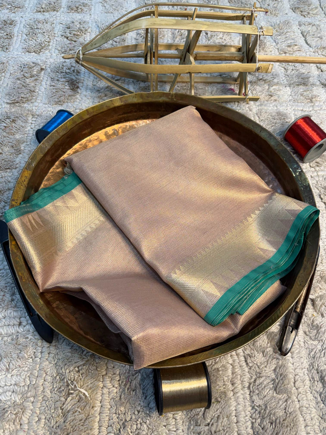 Eccentric zari weave Softsilk Banarasi Saree