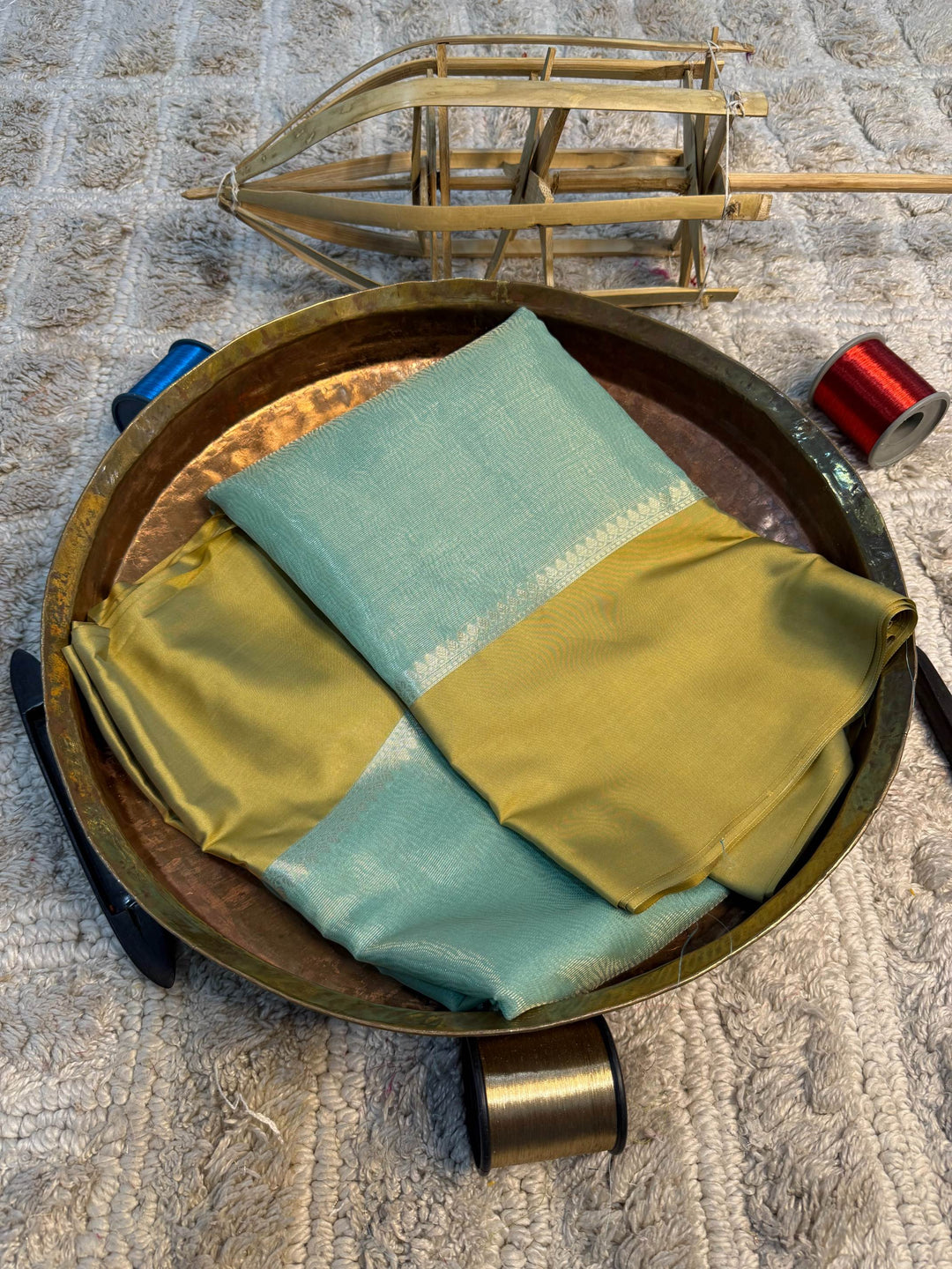 Eccentric zari weave Softsilk Banarasi Saree