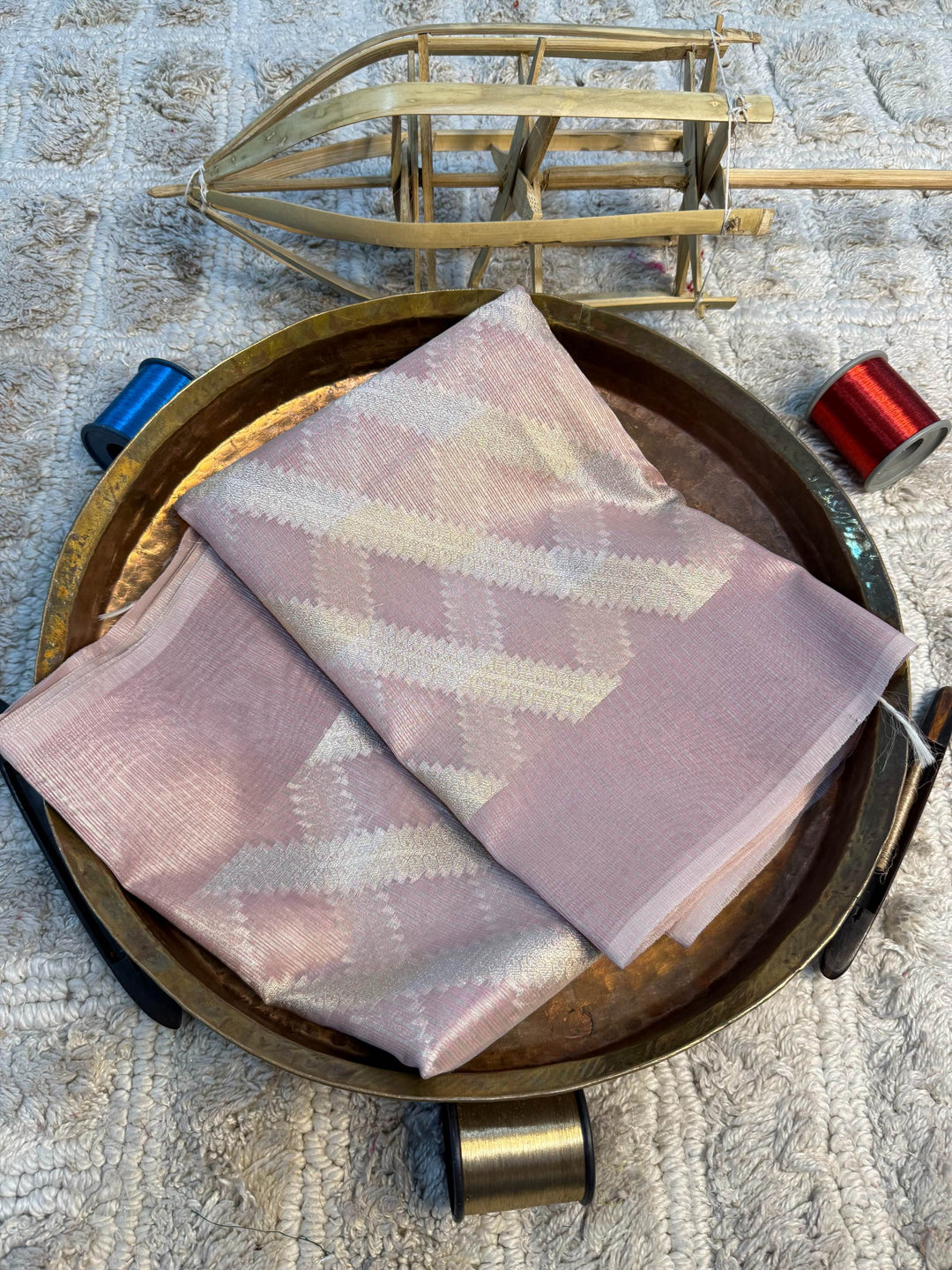 Eccentric zari weave Softsilk Banarasi Saree