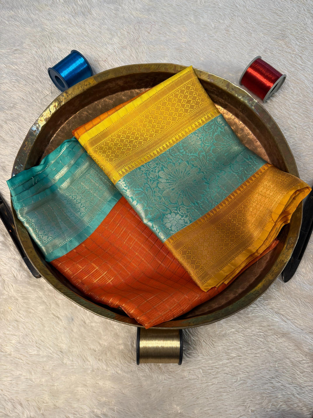 Eccentric Zari weave Softsilk Banarasi Saree