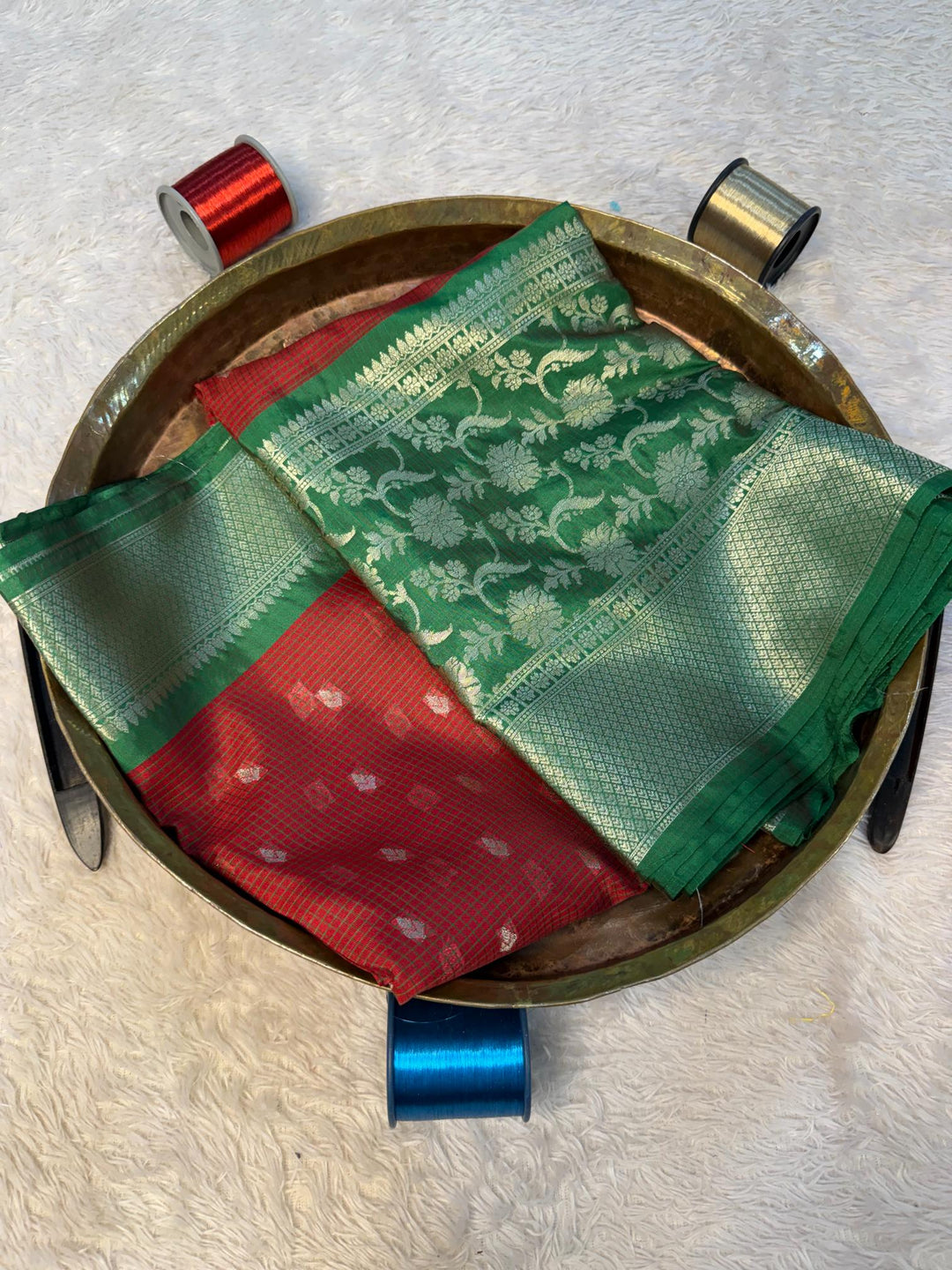Trending Softsilk Jacquard Unique Banarasi Saree