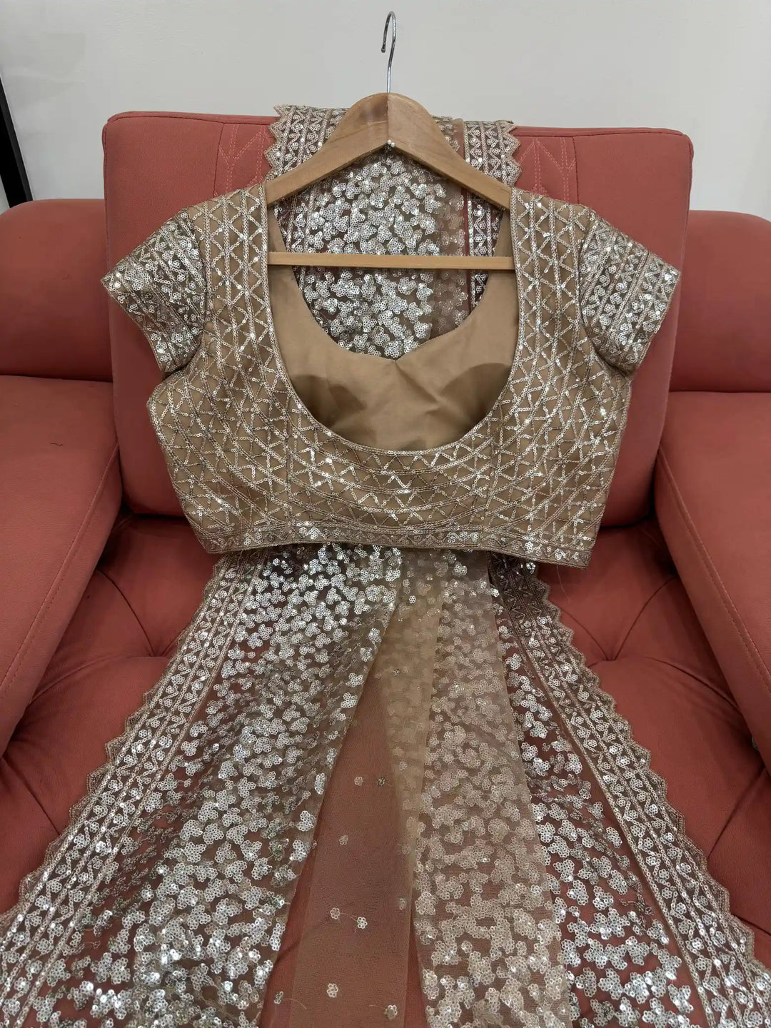 Dreamy Saree Premium net fabric with sequence work saree with exclusive border