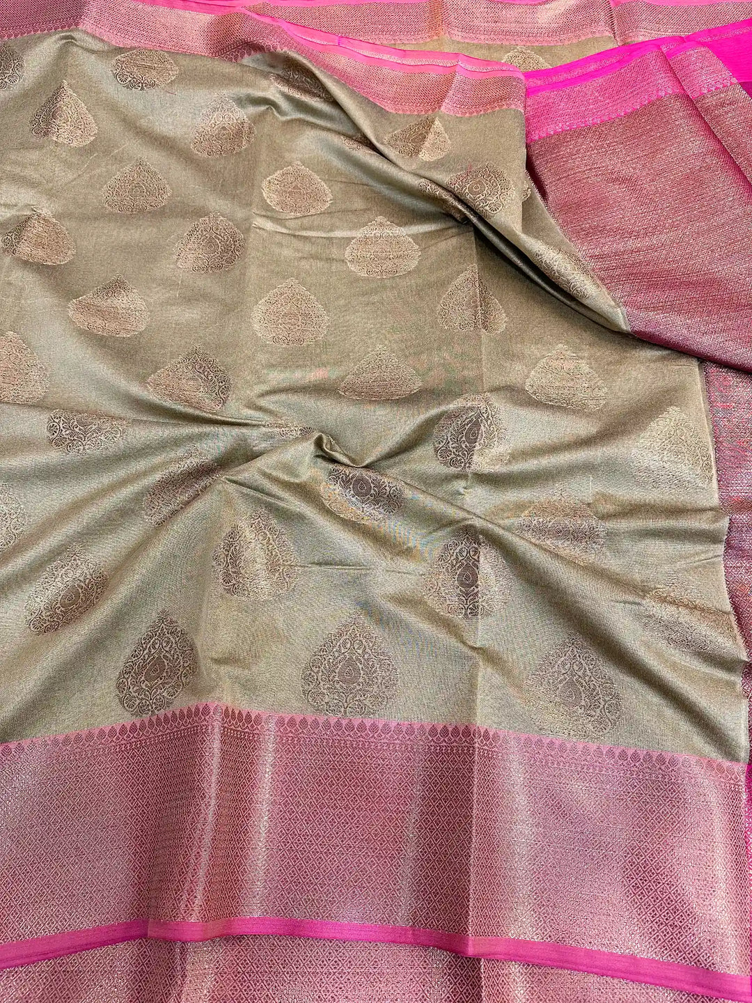 Cotton Silk Buta Saree