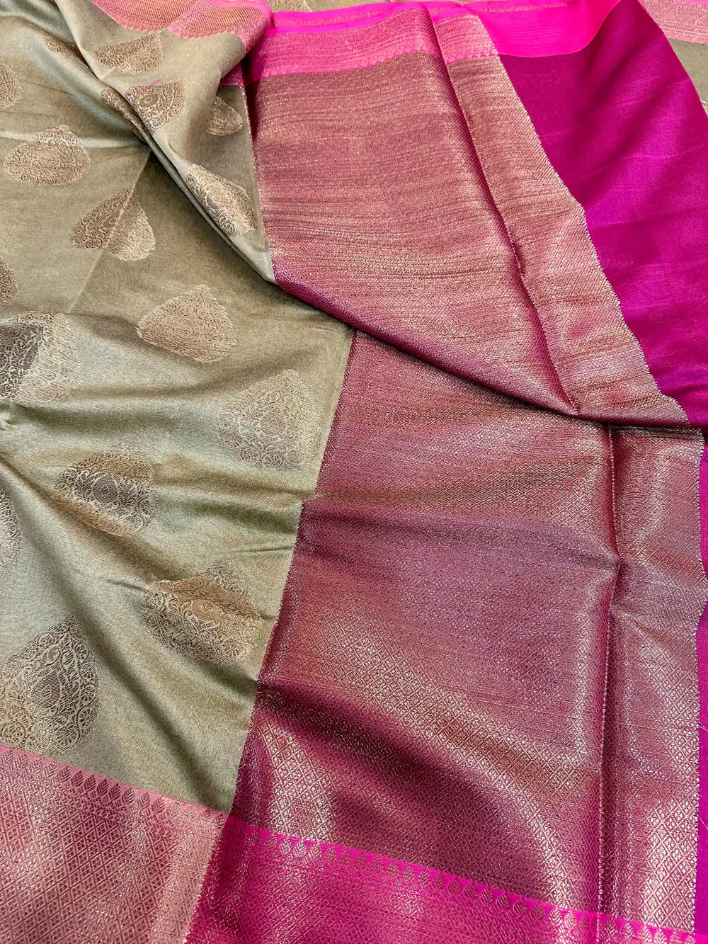 Cotton Silk Buta Saree