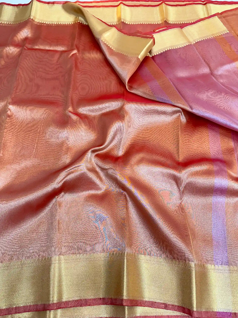 Dd Mam Inspired Premium Tissue Silk Saree