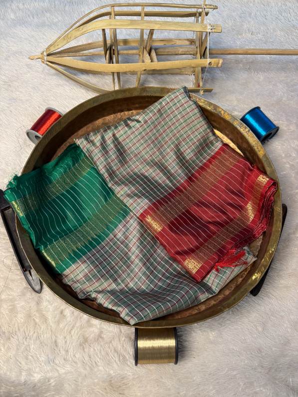Premium Contemperory Weave Softsilk Banarasi Saree