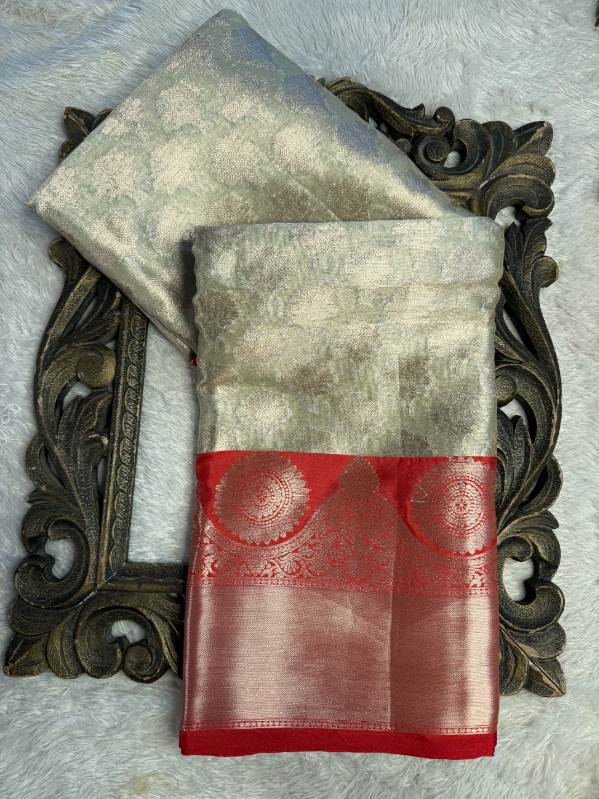 Premium Contemperory Weave Softsilk Banarasi Saree