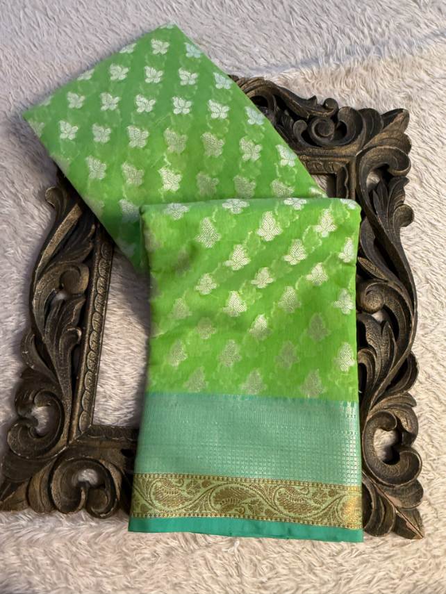 Latest Softsilk Exclusive Banarasi Saree
