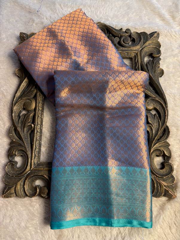 Premium Contemperory Weave Softsilk Banarasi Saree