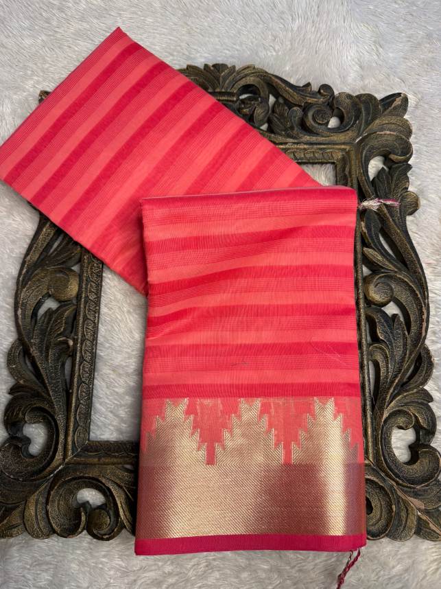 Premium Contemperory Weave Softsilk Banarasi Saree