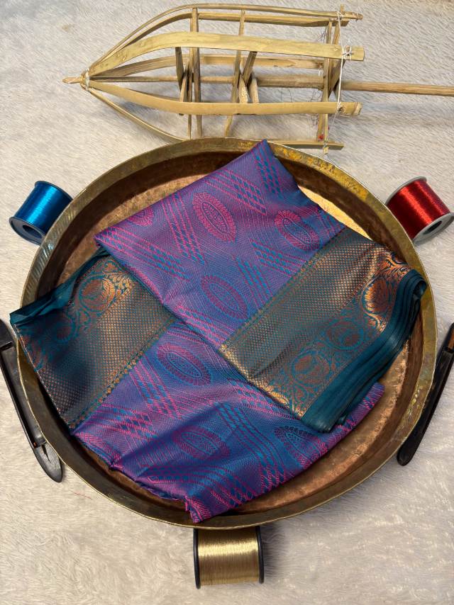 Latest Softsilk Exclusive Banarasi Saree