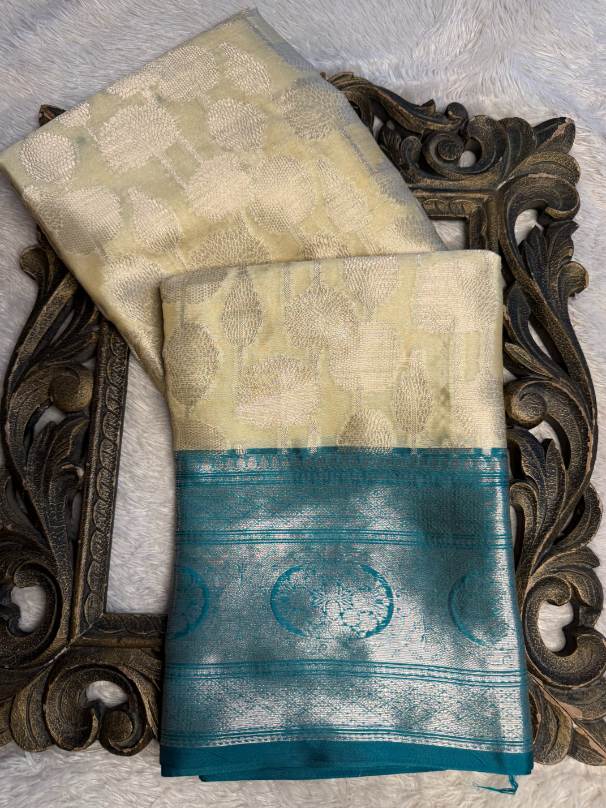 Latest Softsilk Exclusive Banarasi Saree