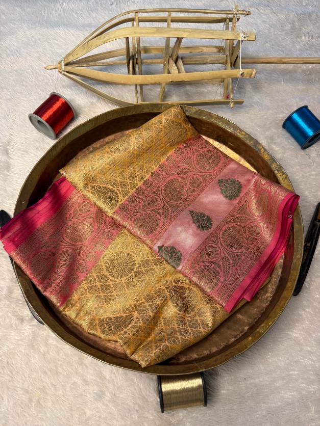 Premium Contemperory Weave Softsilk Banarasi Saree