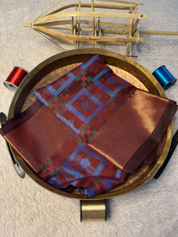 Premium Contemperory Weave Softsilk Banarasi Saree