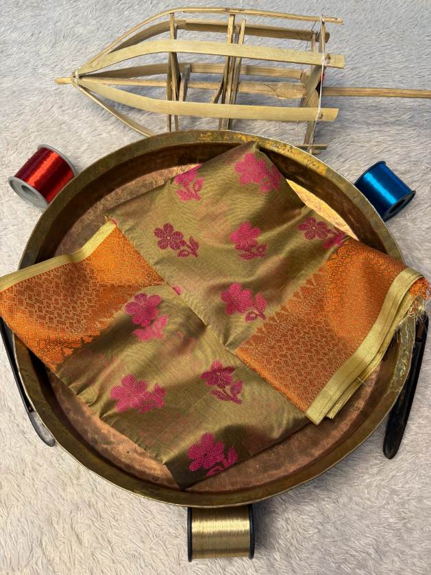 Latest Softsilk Exclusive Banarasi Saree