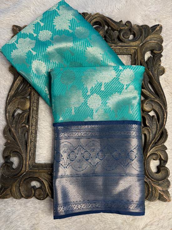 Latest Softsilk Exclusive Banarasi Saree