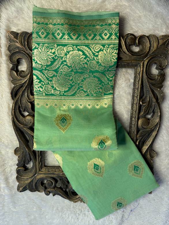 Premium Contemperory Weave Softsilk Banarasi Saree