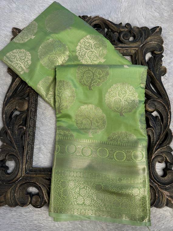 Premium Contemperory Weave Softsilk Banarasi Saree