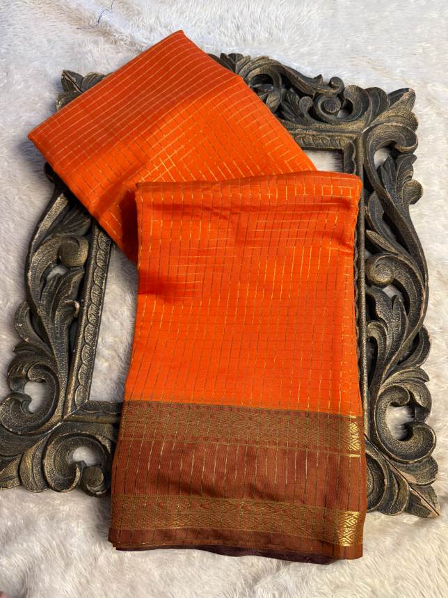Latest Softsilk Exclusive Banarasi Saree