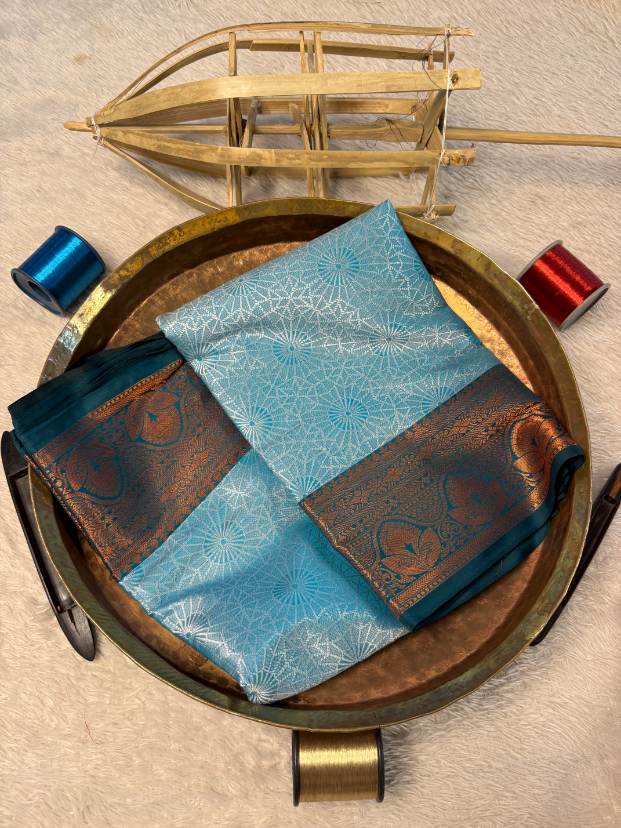 Latest Softsilk Exclusive Banarasi Saree