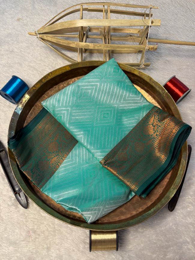 Latest Softsilk Exclusive Banarasi Saree