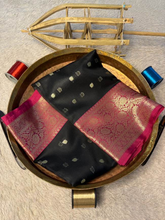 Latest Softsilk Exclusive Banarasi Saree
