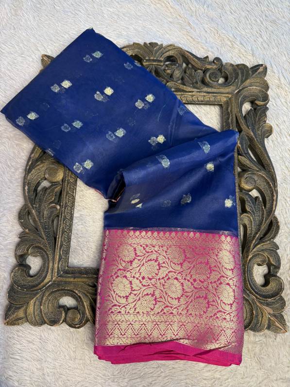 Premium Contemperory Weave Softsilk Banarasi Saree