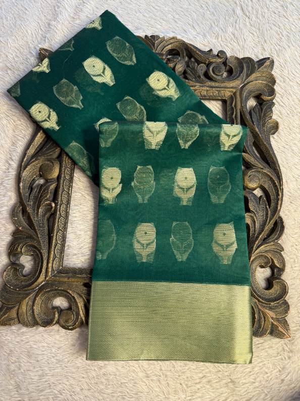 Premium Contemperory Weave Softsilk Banarasi Saree