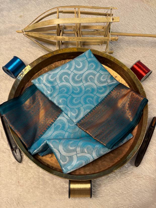 Latest Softsilk Exclusive Banarasi Saree