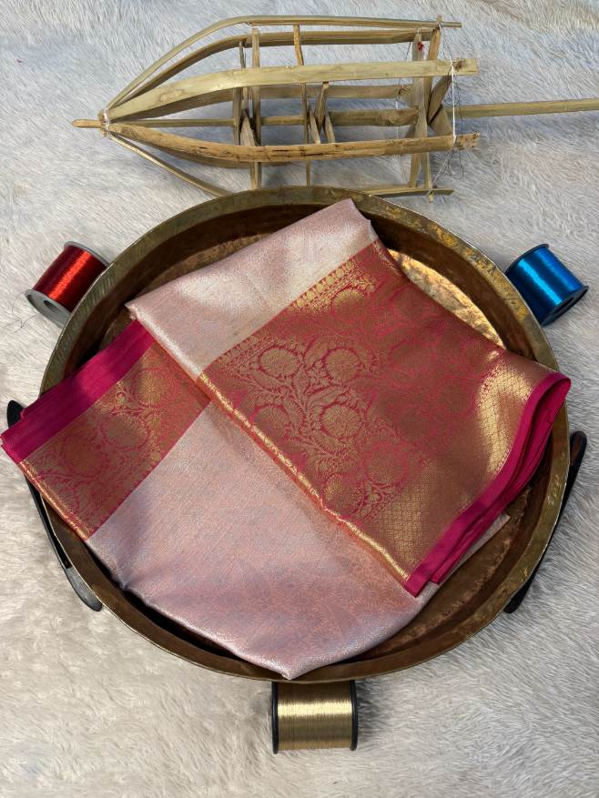 Latest Softsilk Exclusive Banarasi Saree