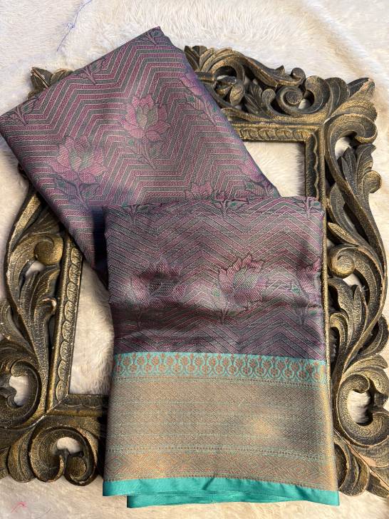 Latest Softsilk Exclusive Banarasi Saree